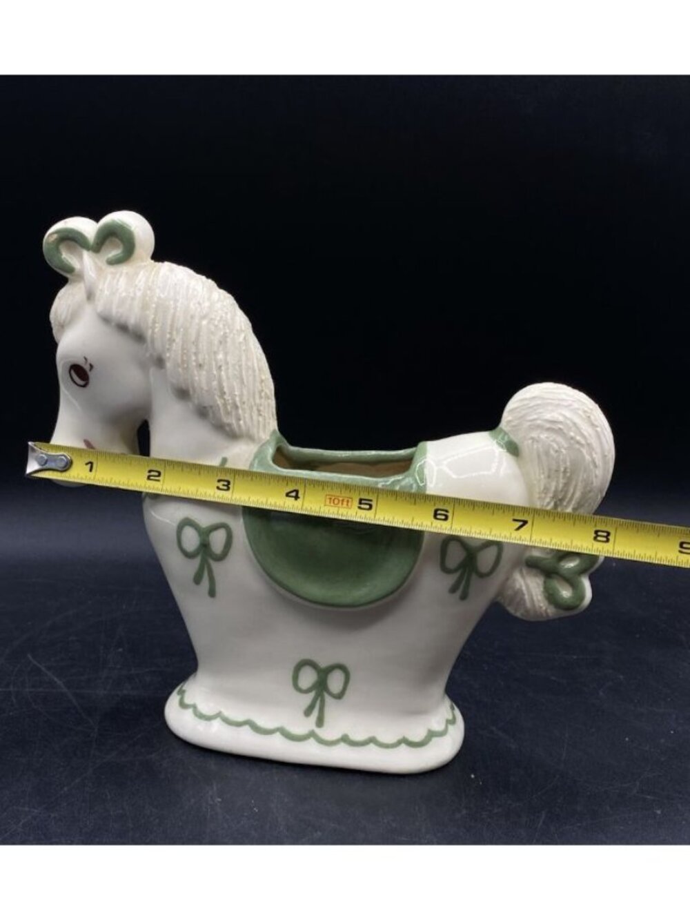 Hedi Schoop Hollywood California Pottery Co Rocking Carousel Horse Planter READ - Picture 5 of 14